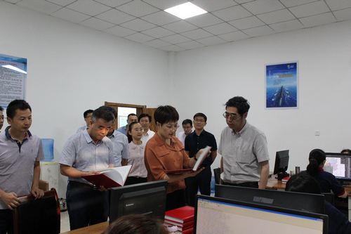 【水文印務(wù)】水利部水文司蔡建元司長(zhǎng)蒞臨印務(wù)公司調(diào)研指導(dǎo)工作